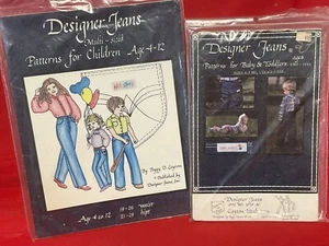 Jeans de diseño Layton patrón de costura para bebés, niños pequeños y niños 4-12 sin cortar - Imagen 1 de 3