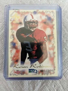 🏆 2001 Pacific Private Stock /200 Koren Robinson RC #169 NC State Wolfpack - Bild 1 von 2