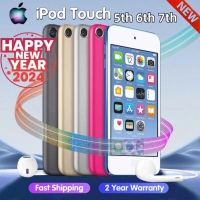 🍎NEW🍎Apple iPod Touch 7th，6th，5th Gen 16/32/64/128/256GB MP4，Sealed GIFT LOT✅ - Image 1 of 4
