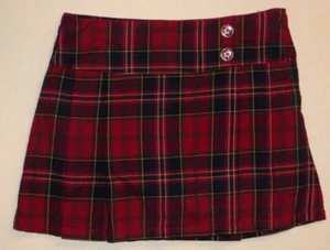 Gymboree Holiday Celebrations Plaid Flannel Skirt Size 4 - Picture 1 of 3