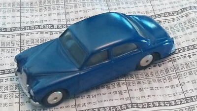 CORGI 205M Riley Pathfinder in blu friction motor - Immagine 1 di 4