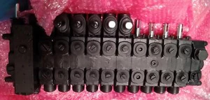 Parker Hydraulic Spool Valve Block 616219 10-Spool NEW - Picture 1 of 7