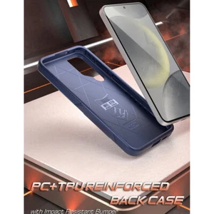Für Galaxy S24 Plus Hülle [Dual Layer Schutz] Stoßfest Cover Navy Blau - Bild 1 von 5