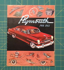 Plymouth for 1953