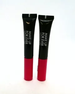 Lot / 2 Make Up For Ever Artist Acrylip Liquid Stain ~ 922 ~ 0.23 oz / 7 ml x 2 - Picture 1 of 2