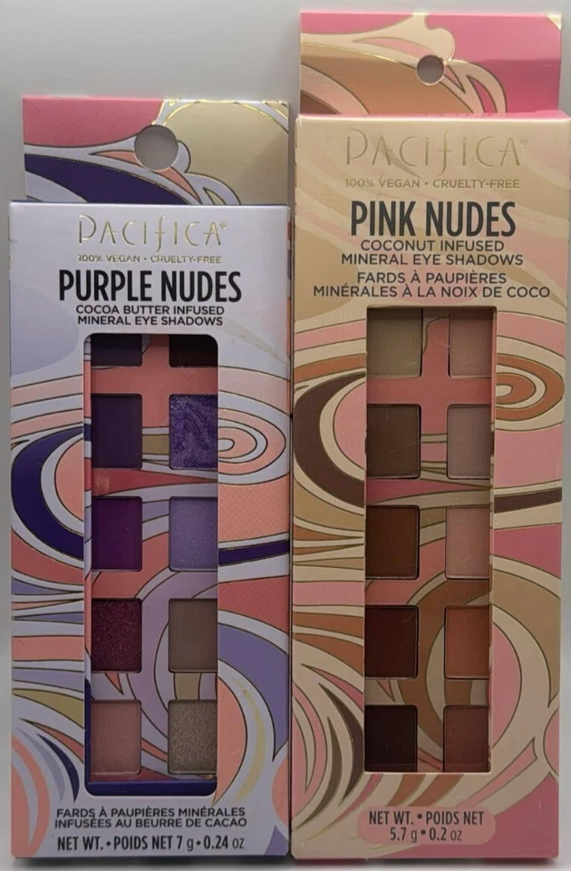 Pacifica Purple Nudes Mineral Eye Shadows (7g/0.24oz) As Seen In Pics
