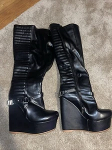 plateau stiefel damen gr 42 - Bild 1 von 6