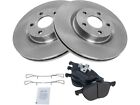 Front Brake Pad And Rotor Kit For Volvo Ford S40 Escape C30 C Max C70 V50 Bw94z4