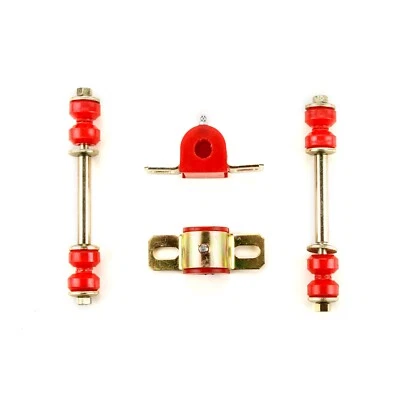 Red Polyurethane Sway Bar Link Bushing Set Fits 1958 - 1964 Chevrolet Full Size - Image 1 of 3