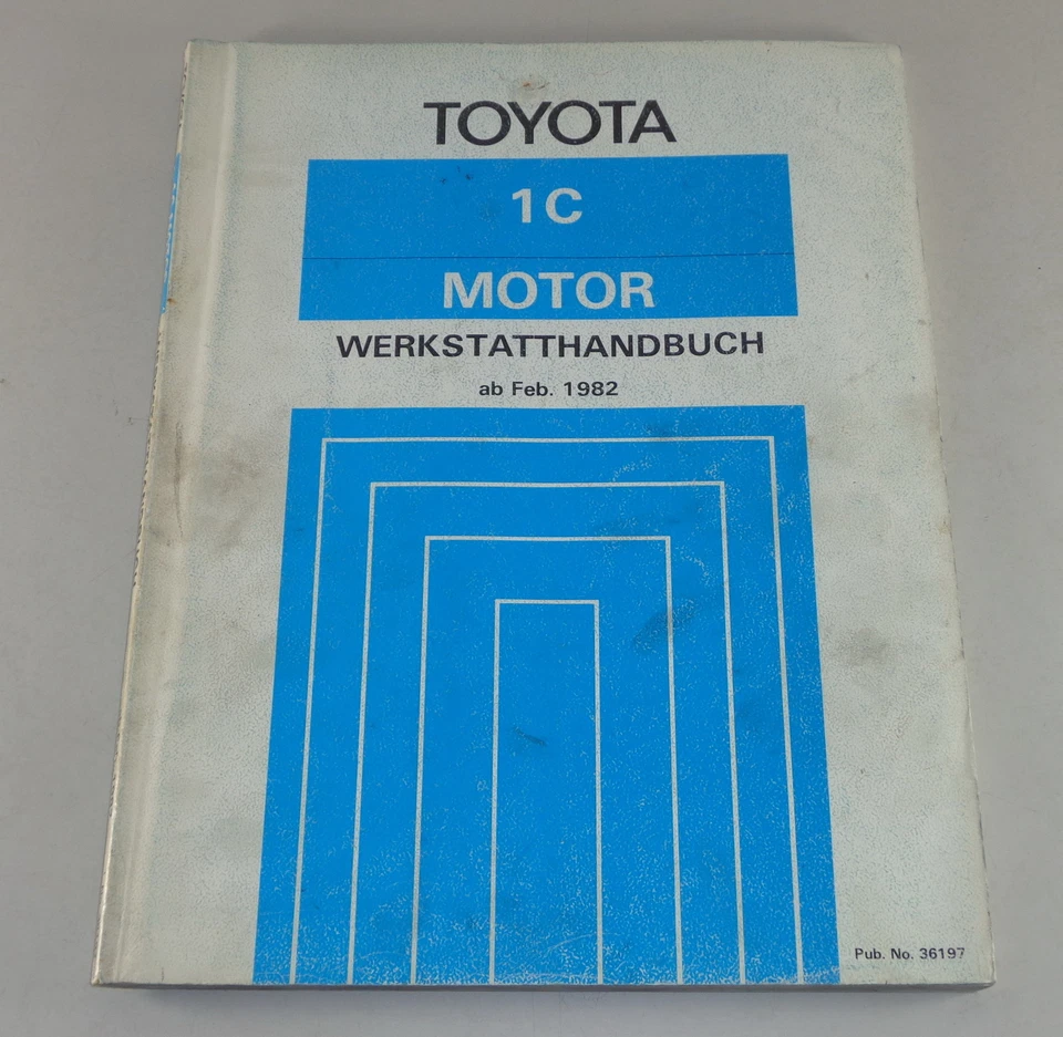 Manual de Taller Toyota Cabasag/Corona Motor 1C St. 02/ - Imagen 1 de 1
