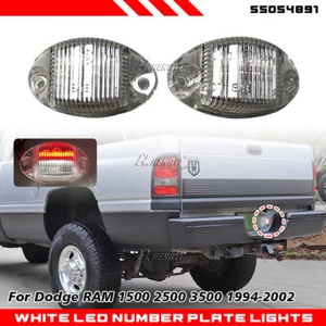 Led License Number Plate Lights for Dodge RAM 1500/2500/3500 Pickup 1994-2001 - Picture 1 of 3