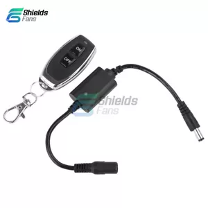 DC 3.7V 5V 9V 12V Wireless RF Remote Control Switch Relay Driver Power ON OFF - Picture 1 of 15