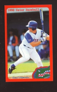 Florida Gators Brad Wilkerson 1998 Baseball Pocket Schedule Barnett Bank SEC - Picture 1 of 2