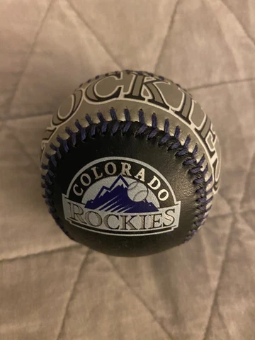 Colorado Rockies Vtg 1994 Spinneybeck Leather Baseball  w/ BOX Cover