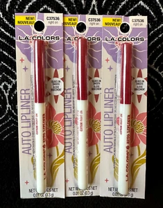 3er-Packung LA FARBEN RECHTS AUF C37536 ROST TWIST UP BUNTSTIFT LIPLINER - Bild 1 von 7