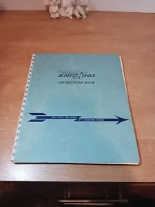 Vintage Knitking Knitting Machine Instruction Book W/ 3 Brochures 1953 - Picture 1 of 12