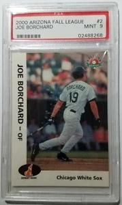 Joe Borchard 2000 Arizona Fall League Chicago White Sox #2 PSA MINT 9 - Picture 1 of 2