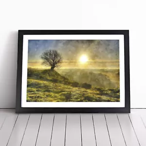 Tree At Sunrise Vol.1 Wall Art Print Framed Canvas Picture Poster Decor - Picture 1 of 9