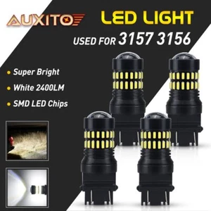 4 un. bombillas LED AUXITO 3157 luz de respaldo cola de freno cola DRL súper blancas 3156 - Imagen 1 de 12