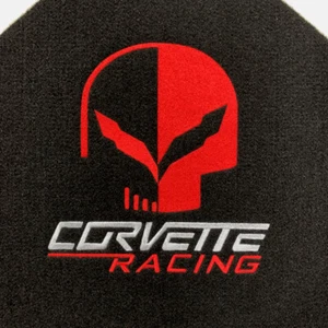 Corvette Stingray Red Jake Racing Skull Trunk Lid Liner C7 14-19 - Picture 1 of 7