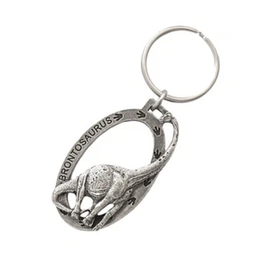 Brontosaurus Keychain, A192KC, 2 Inch, Dinosaur Jurassic Gift Metal Made in USA - Picture 1 of 8