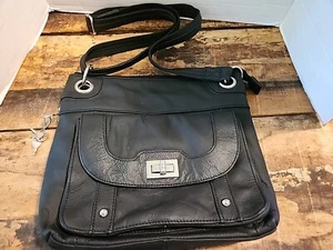 Weapon Concealment Purse,Handbag, Black Roma Leather. Has Keys!Never Used! - Picture 1 of 5