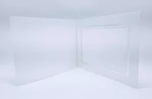 19 x Soportes de Presentación de Carpeta Deslizables de Estuco Texturizado Blanco 5" x 4" Paisaje - Imagen 1 de 3
