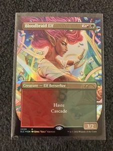 Magic MTG - Bloodbraid Elf Foil - Secret Lair: 30th Anniversary Countdown Kit - Bild 1 von 2