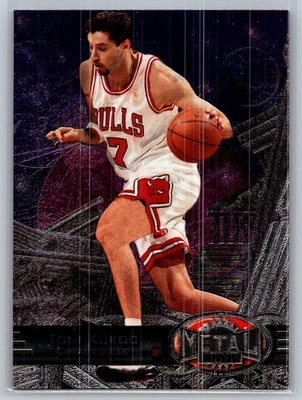 1997-98 Metal Universe Basketball #61 Toni Kukoc - VG - Chicago Bulls - Image 1 of 2