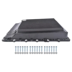 NEW Transmission Oil Pan Aluminum Cooling for Ford F150 10R80 2017-25 328053220 - Afbeelding 1 van 9