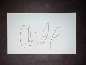 Tarjeta índice firmada 3x5 Chris Leroux, MARLINS (debut 2009) (HS) - Imagen 1 de 1