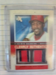 Vladimir Guerrero 2004 e-x clearly authentics tan double patch /22 - Picture 1 of 2