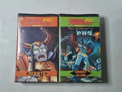 The Transformers Generation 2 Dinobot Island + Rebirth The Movie Brand New  - Image 1 of 4