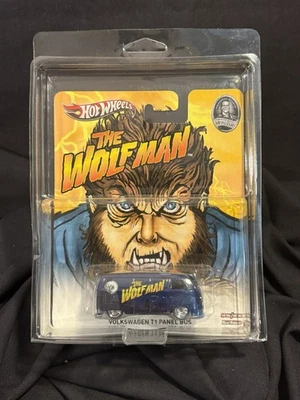 Autobús panel Hot Wheels The Wolfman Volkswagen T1 pilotos reales con protector Foto 1 de 3