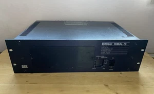 RARE! BGW SPA-3 processor with built in crossover and amplifier - Picture 1 of 8