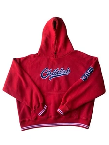Sudadera con Capucha TGF Childish 1995 Para Hombre Mediana Roja Bordada Logo Retro - Imagen 1 de 11