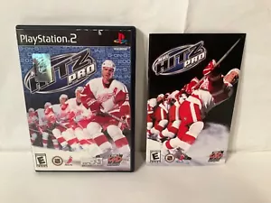 *Case & Manual Only* NHL Hitz Pro Hits PS2 Playstation 2 Instruction Book *OEM* - Picture 1 of 6