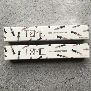 Time Los Angeles Cosmetics Luxe Lustre Lip Gloss in BABY DOLL and JACQUELINE New - Picture 1 of 6