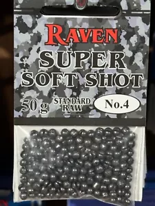 Raven Super Suave Plomo Split Shot, Natural Raw, Talla #4,, Paquete de 50 Gramos - Imagen 1 de 2