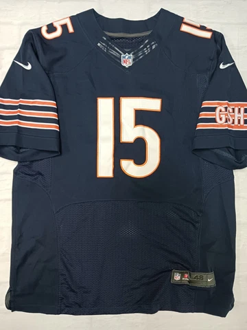 NIKE NFL Chicago Bears Jersey 15 Marshall in Blue Size 48 Cover