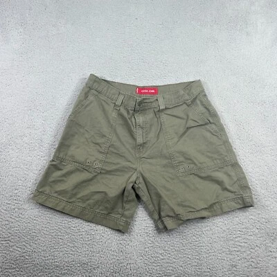 Pantalones Cortos Levis 14 Mis tiro Medio Verde Ejército Denim Foto 1 de 4