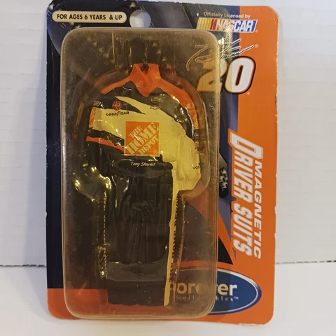 Tony Stewart #20 Home Depot  Magnetic Driver Suit  Refrigerator Magnet 4.5" New Cover