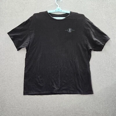 Cowboy Up Men Shirt 2XL Black Its All About The Rack Graphic Short Sleeve READ - Image 1 of 4