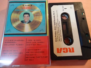 Elvis Presley ~ Golden Records Volumen 3 ~ Cinta de casete probada en Canadá - Imagen 1 de 1