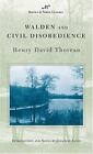 Walden und ziviler Ungehorsam von Thoreau, Henry David