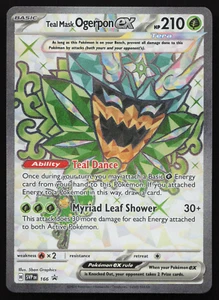 Teal Mask Ogerpon ex SVP 166 Scarlet & Violet Black Star Promo NM Pokemon Card - Picture 1 of 2