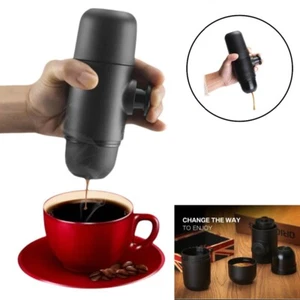 Mini Espresso Machine Travel Portable 70ml Coffee Cup Capsule Coffee Maker - Picture 1 of 10