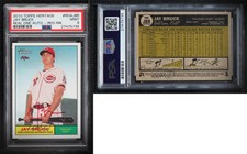 2010 Heritage Real One Special Edition Red Ink /61 Jay Bruce PSA 9 MINT Auto