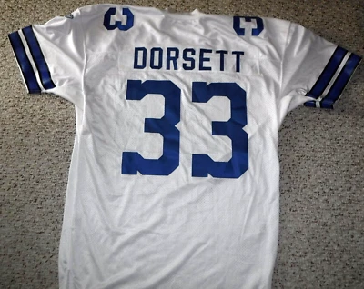 DALLAS COWBOYS THROWBACK JERSEY TONY DORSETT REEBOK SZ 54+4  RIPON BERLIN WI - Image 1 of 4
