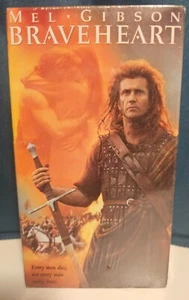 BRAVEHEART (VHS, 1996) Mel Gibson NEW, Sealed - Picture 1 of 4